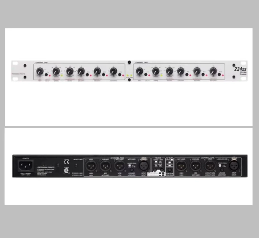 

Professional 234 High School Subwoofer Electronic Frequency Divider 234XL 223XL 223xs 234xs