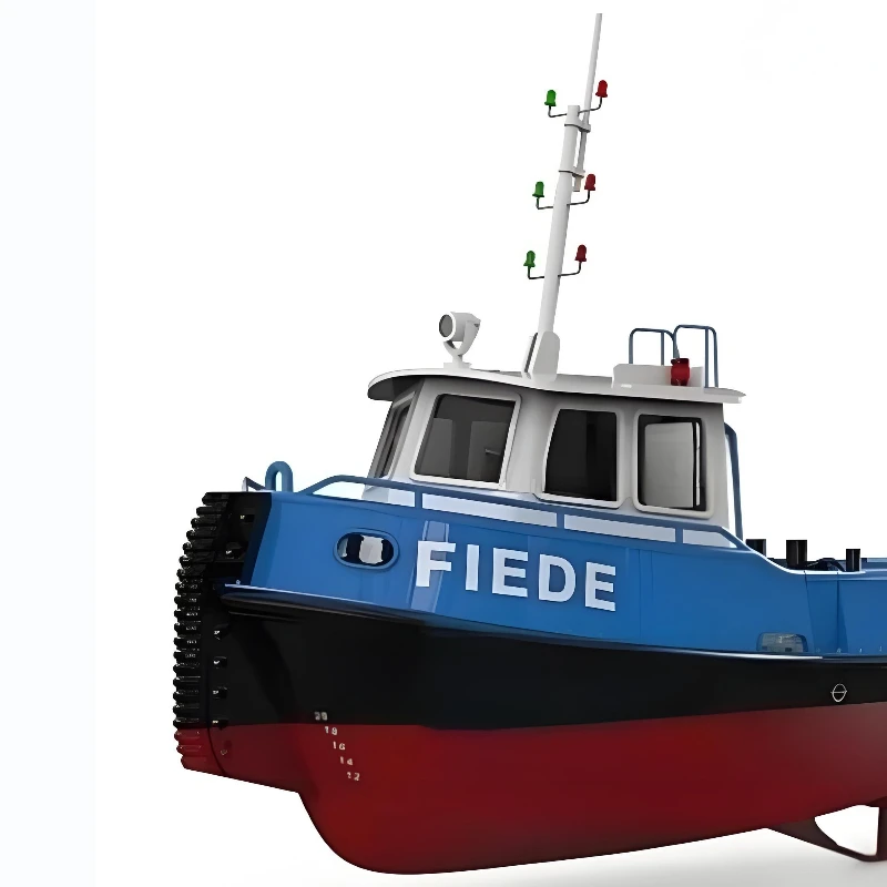 Модель радиоуправляемой лодки 1/50 FIEDE Port Work Ship RC Model KIT Версия Моделирование Промышленный корабль Сборный комплект Игрушка для сборки для взрослых