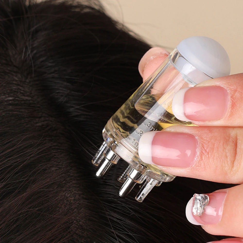 

Аппликатор для кожи головы, средство для роста волос и укладки, расческа, шестигранная масляная роликовая шариковая массажная расческа, инструменты для массажа и релаксации