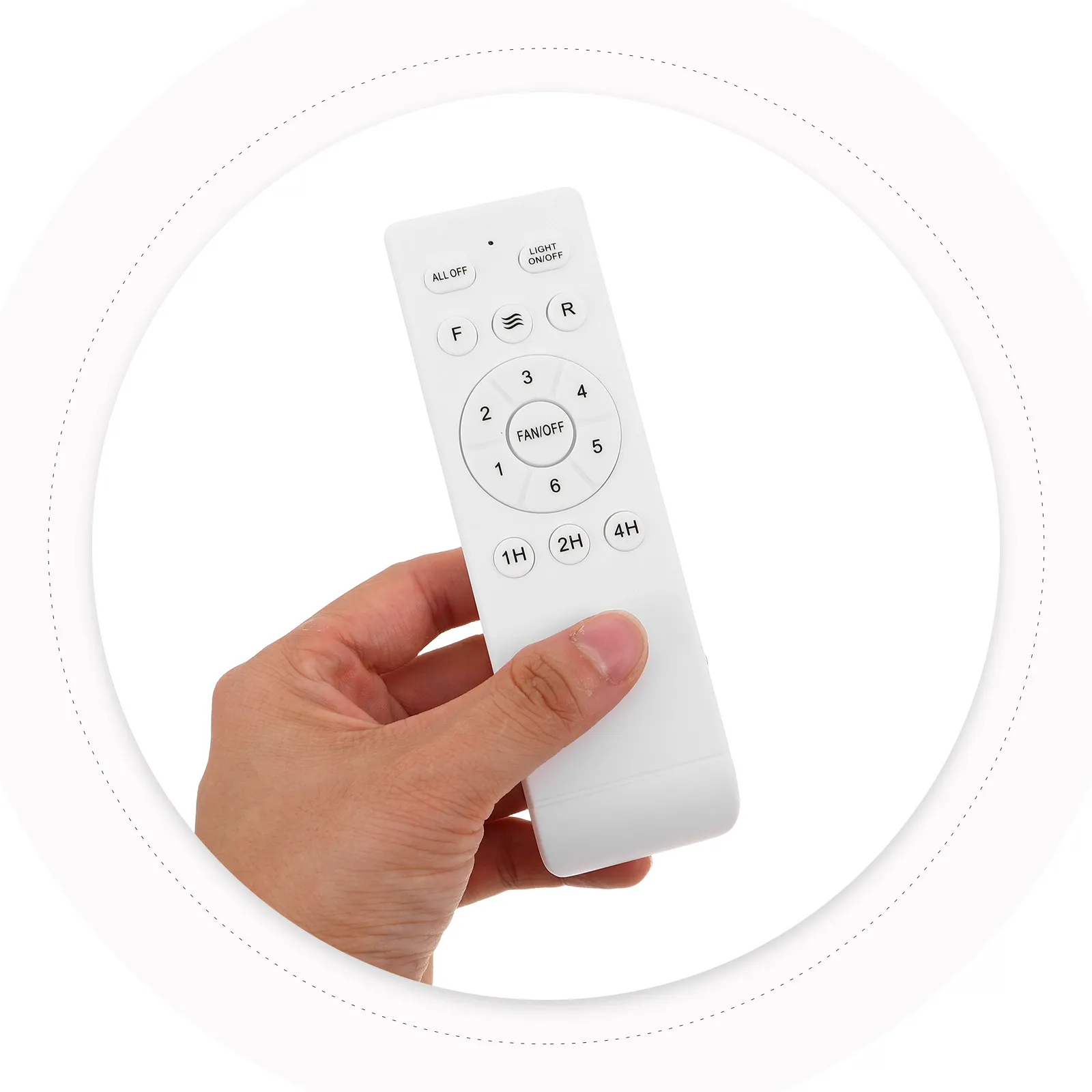 Universal Ceiling Remote Control 6- Function remote control Compatible With Most Fan Light Kits ceiling fan Remote Replacement