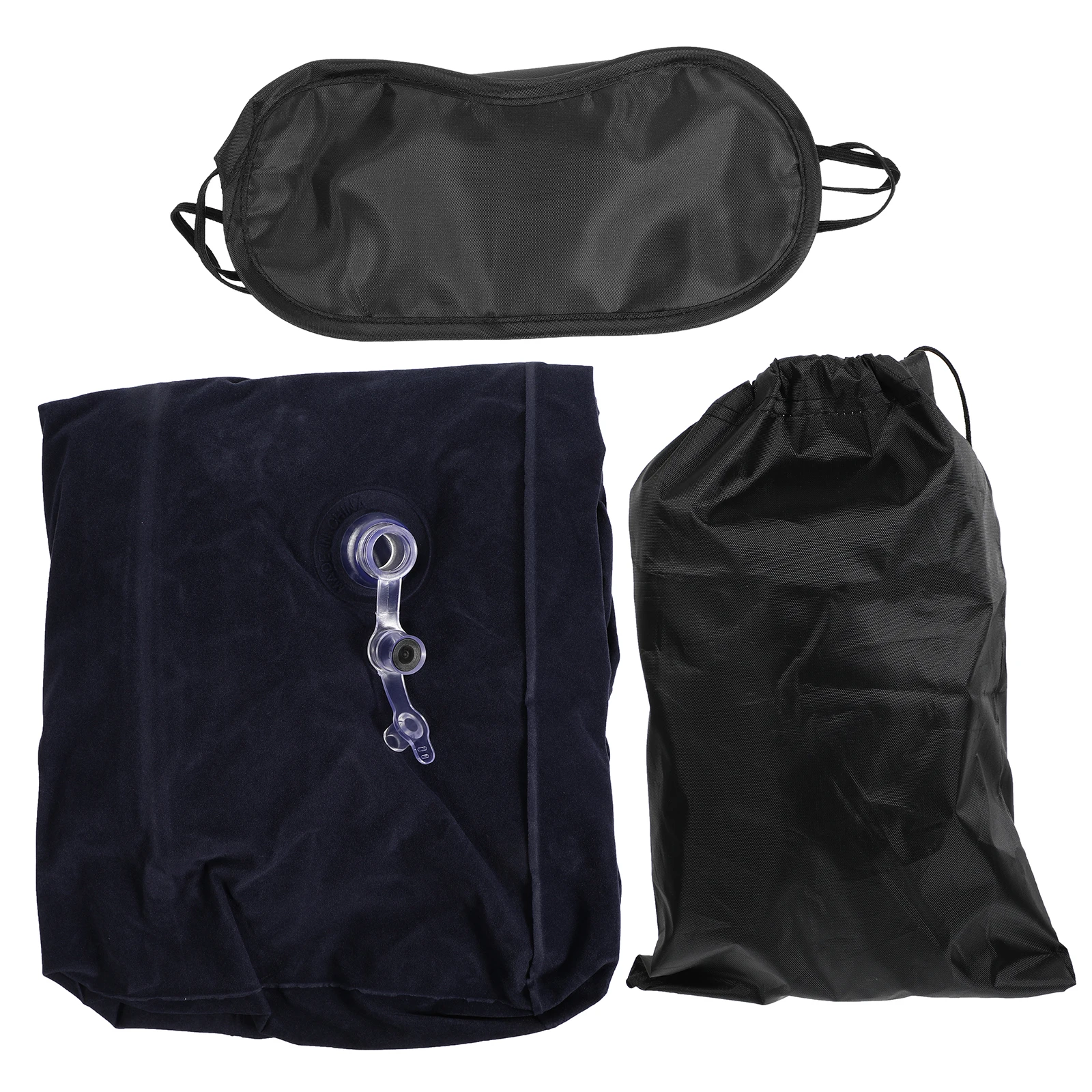 

1Pcs Inflatable Footrest Cushion Adjustable Height Travel Bed Comfortable Flocking PVC Material Foldable Design