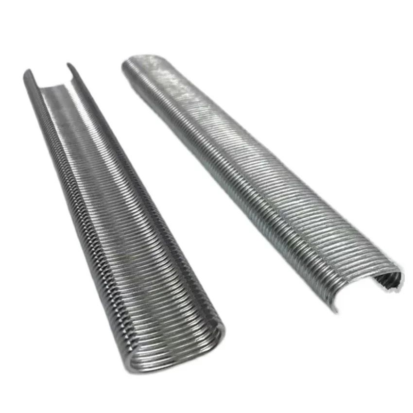 

C nails Stainless Steel Pneumatic C ring nail Hog ring nail for SC7E SC7C SC760B Air gun C17/C24 nail