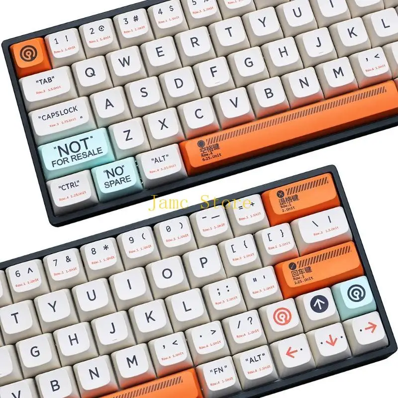 LX0B مخصص Keycap PBT القياسية صبغ عملية التسامي Keycap 150 مفاتيح XDA الملف الشخصي للوحة المفاتيح الميكانيكية GK61 64 68 96