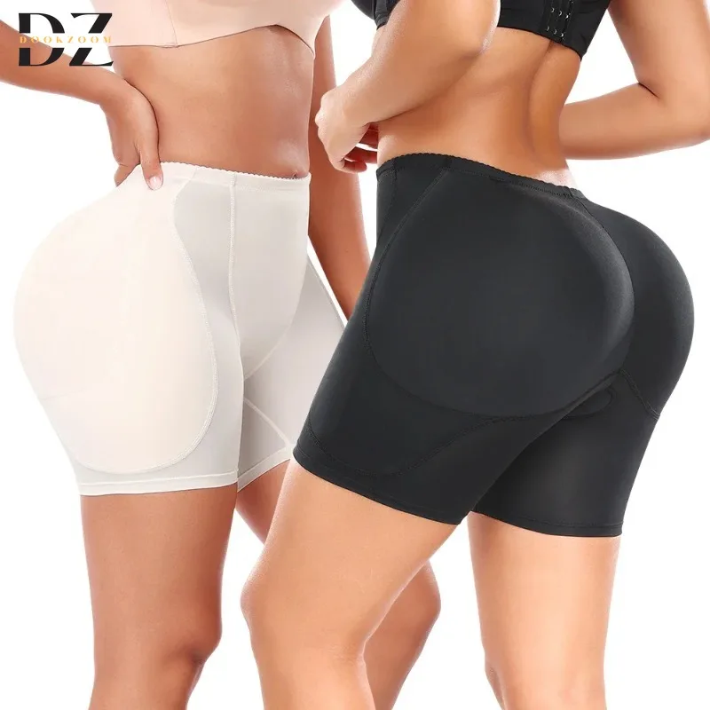 Fake Ass Panty Shapewear for Women Control Panties Hip Butt Pad 4 Pads Lifting Up Body Shaper Hip Enhancer Sponge Padded Buttock