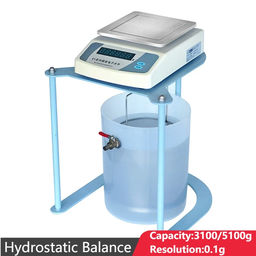 Hydrostatic Balance 2.1kg 3.1kg 5.1kg Precision Automatic Electronic Weighing Equipment High Readability 0.1g