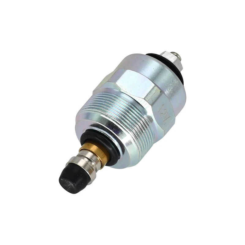 Fuel Cut Off Stop Solenoid 12V 9961764 9971792 3337213001 F002D11347 Compatible with New Holland Tractor 1089 1095