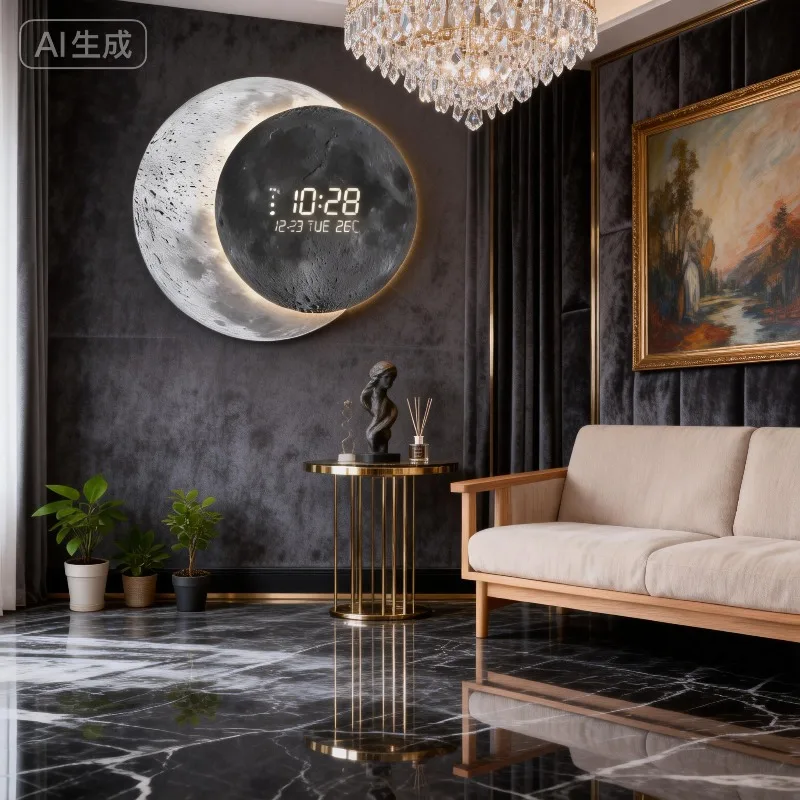 Digital Wall Clock …