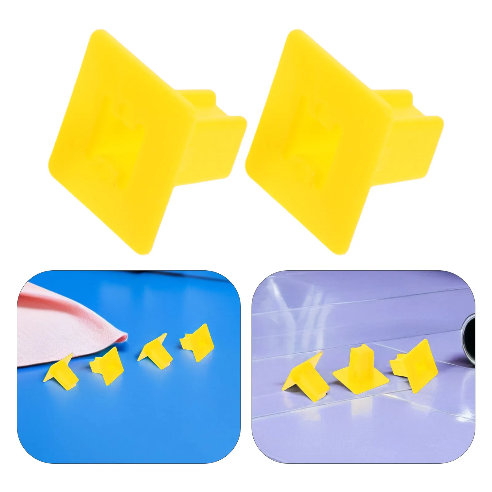200Pcs Automotive Positioning Clips Expansion Base Plastic Screw Mounts Car Self-Tapping Fasteners Secure Vehicle Mounting