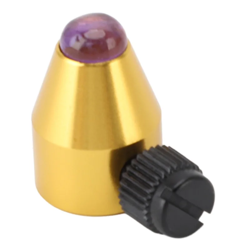 

Аксессуары для ножек камертона, ножки камертона из алюминиевого сплава с кристаллической основой для медитации, фиолетовый