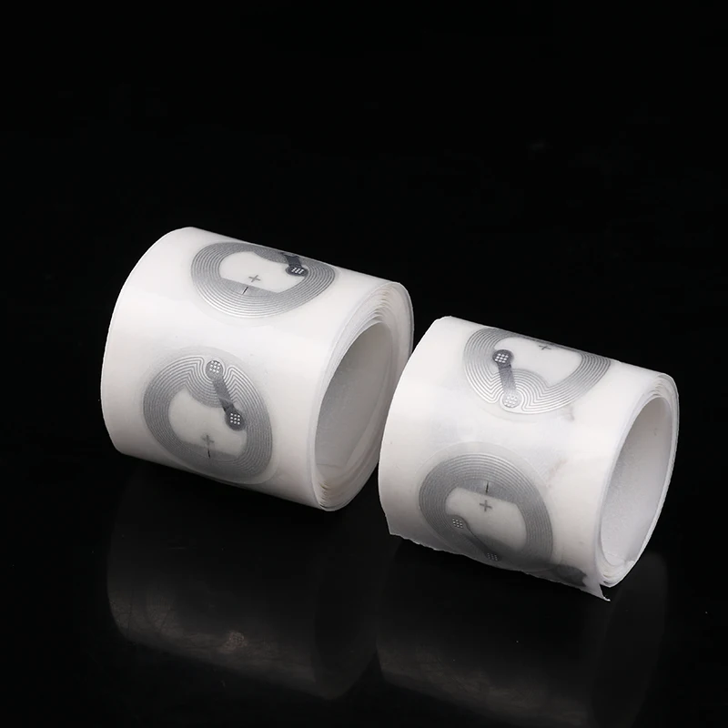 50/100 ชิ้น RFID ป้ายอิเล็กทรอนิกส์สติกเกอร์ Nfc215 แท็ก NFC สําหรับการควบคุมการเข้าถึงที่เพิ่มขึ้น
