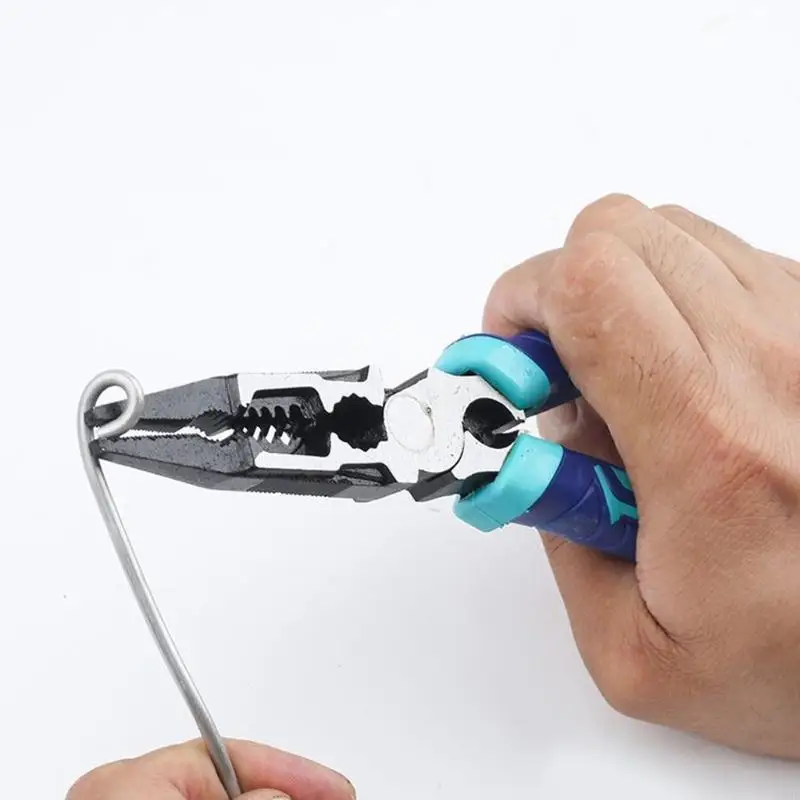 3 في 1 أداة قطع سلك الجريمة القاطع مع قمة الدقة قطربة المعادن قبضة المريحة للمعادن لإصلاح المنزل الكهربائي 0xxb