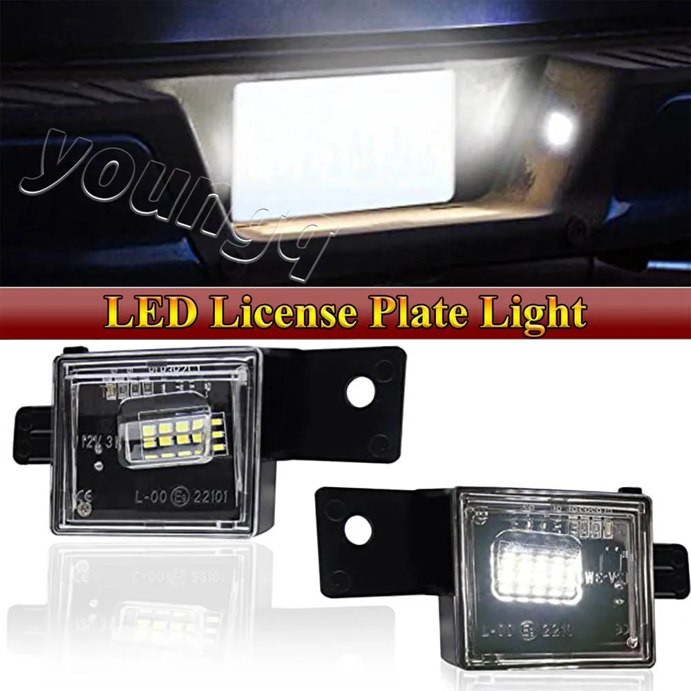 

OE-Fit Full LED License Plate Lights Kit For Silverado GMC Sierra 1500 2500 3500