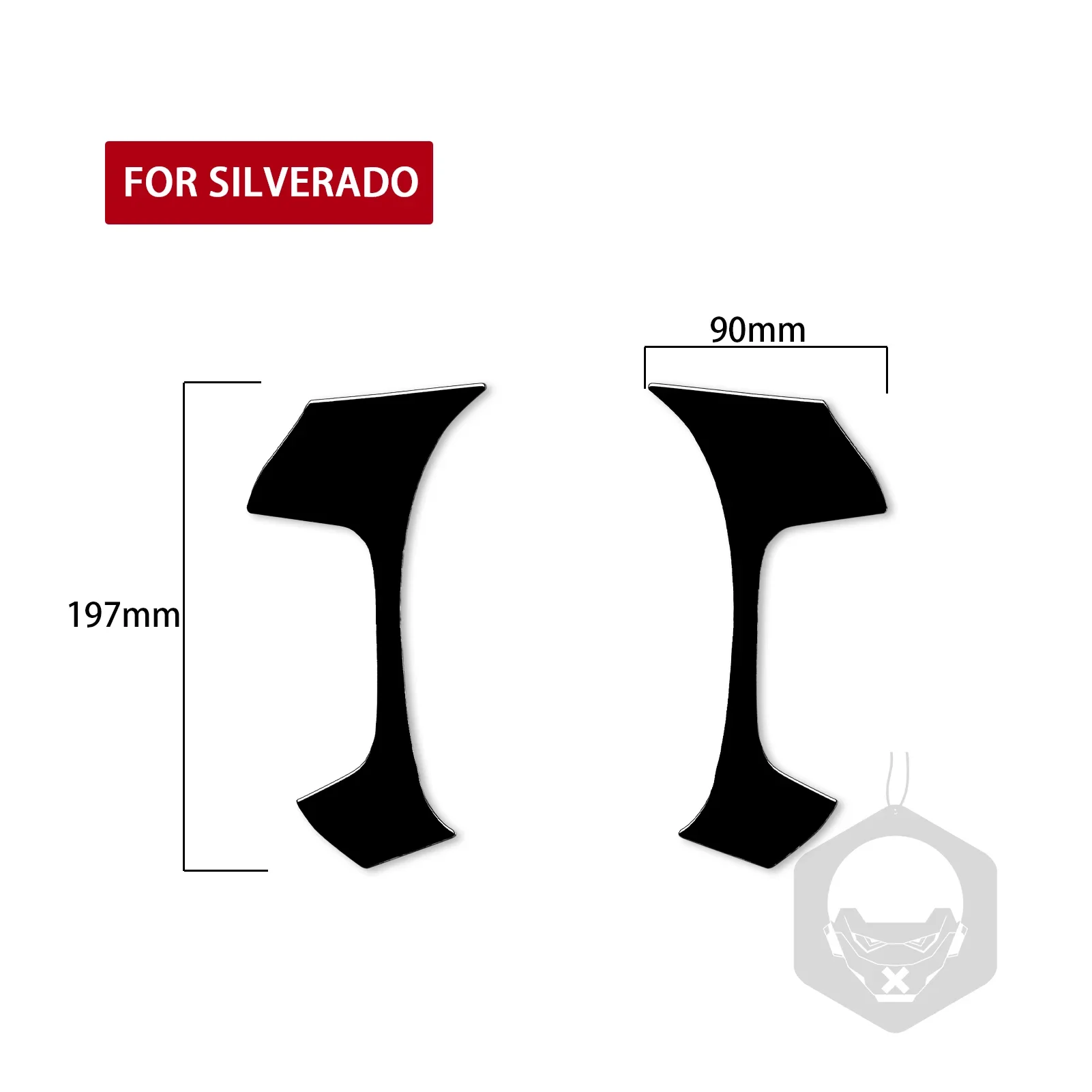 لسيارة شيفروليه تاهو الضواحي لسيفيلفرادو LTZ لجي إم سي يوكون XL دينالي سييرا SLT 07-13 لوحة ملحقات السيارة الداخلية ملصق