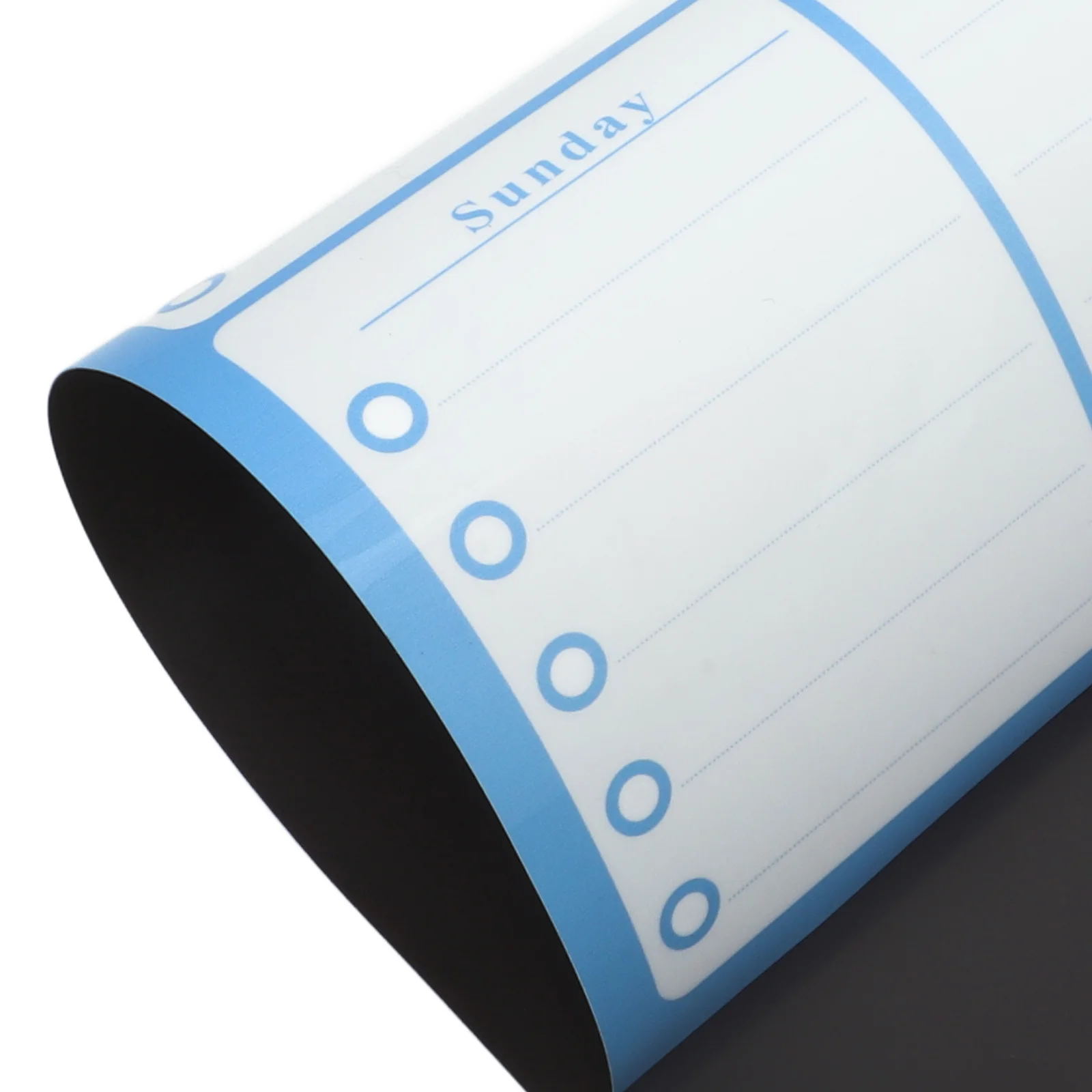 مخطط جدول مغناطيسي، لوح مسح جاف، مخطط أسبوعي قابل لإعادة الاستخدام للأعمال، منظم للثلاجة، روتين يومي #5