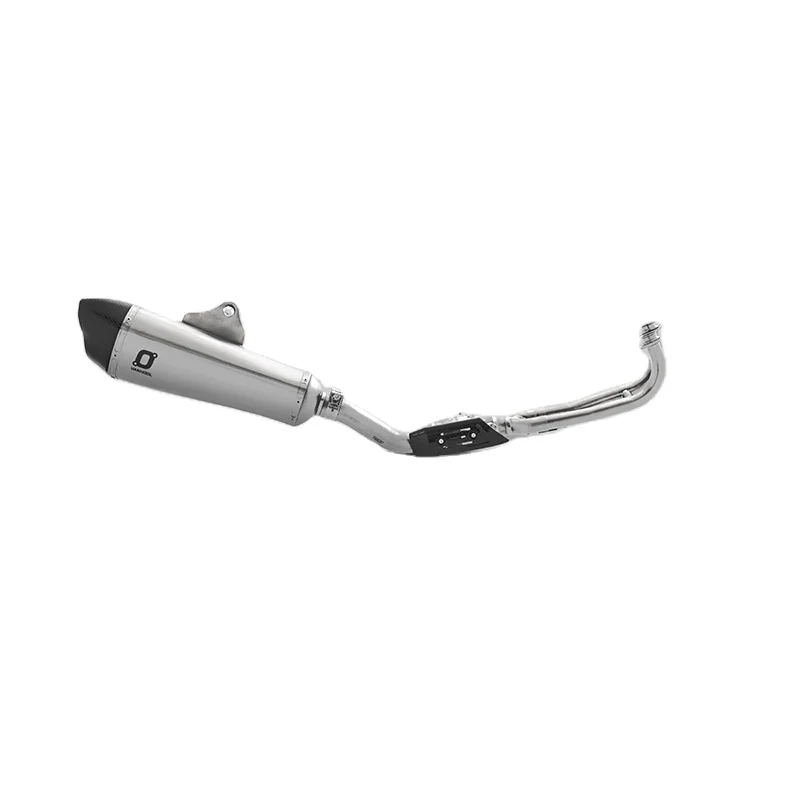 716hotfactory venda de alto desempenho aftermarket modificado inox inoxidável sistema escape da motocicleta acessórios para yamaha tmax