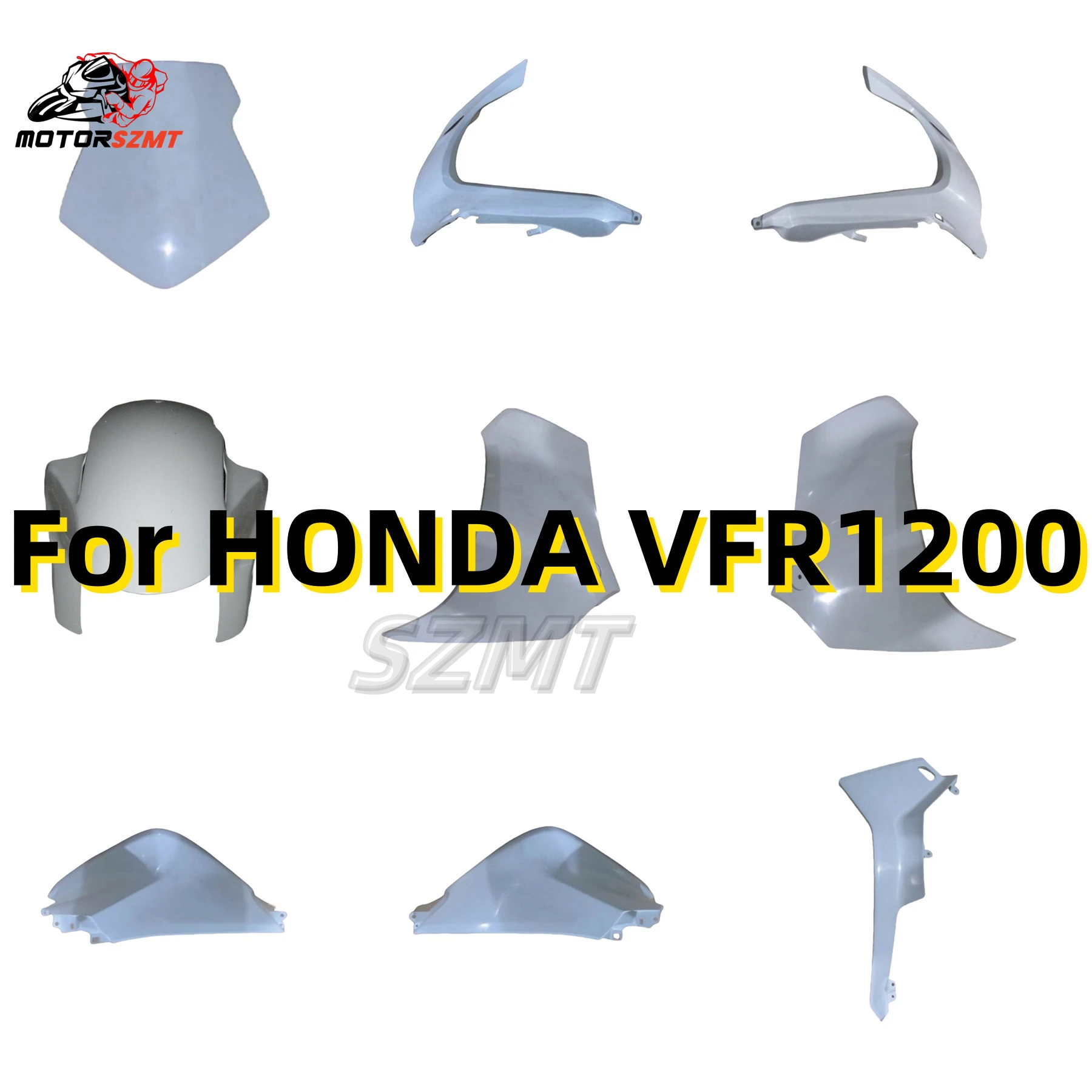 New ABS Motorcycle Fairings Kit Fit For HONDA VFR1200 2010 2011 2012 2013 10 11 12 13 1200 Bodywork Set Unpainted Free Custom