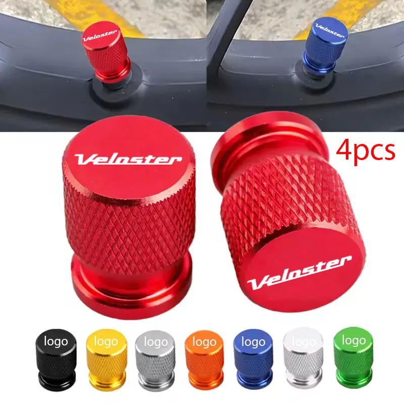 For Hyundai Veloster Accessories Car Wheel Tire Valve Caps Tyre Stem Covers Airdust Waterproof