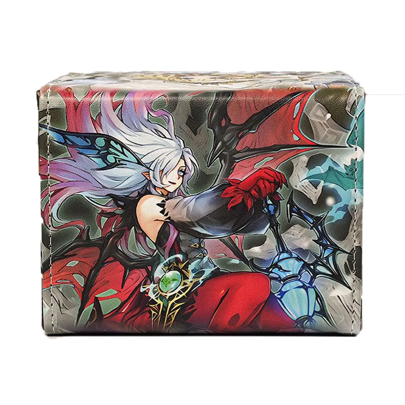 Yu-Gi-Oh Elzette of the White Forest PTCG Kawaii Anime Game Collection Cards Card box Card storage box Gift Toys