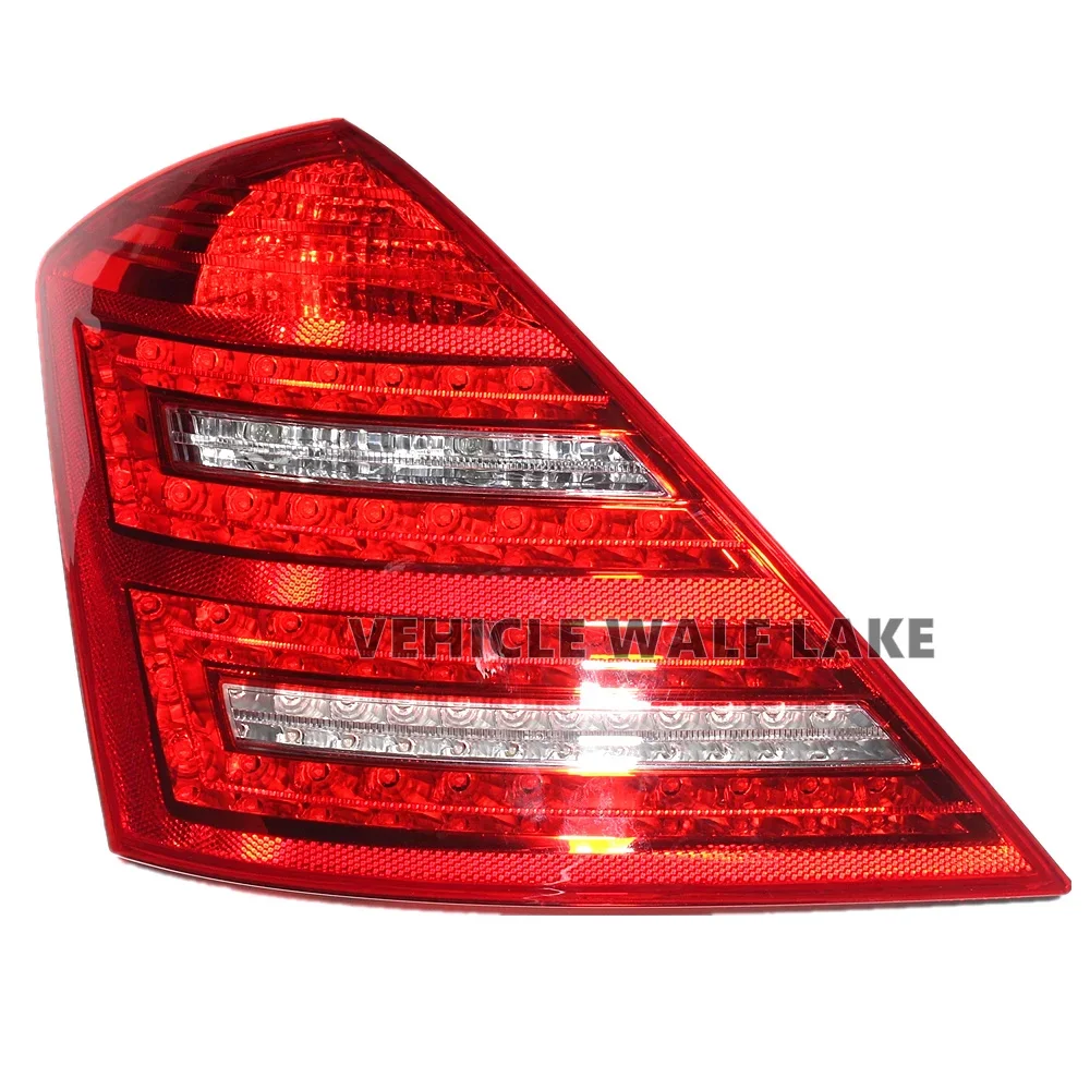 LED Rear Tail Light For Mercedes-Benz S-Class W221 S400 S550 S600 S63 AMG S65 AMG 2010 2011 2012 2013 Rear Fog Reflector Warning