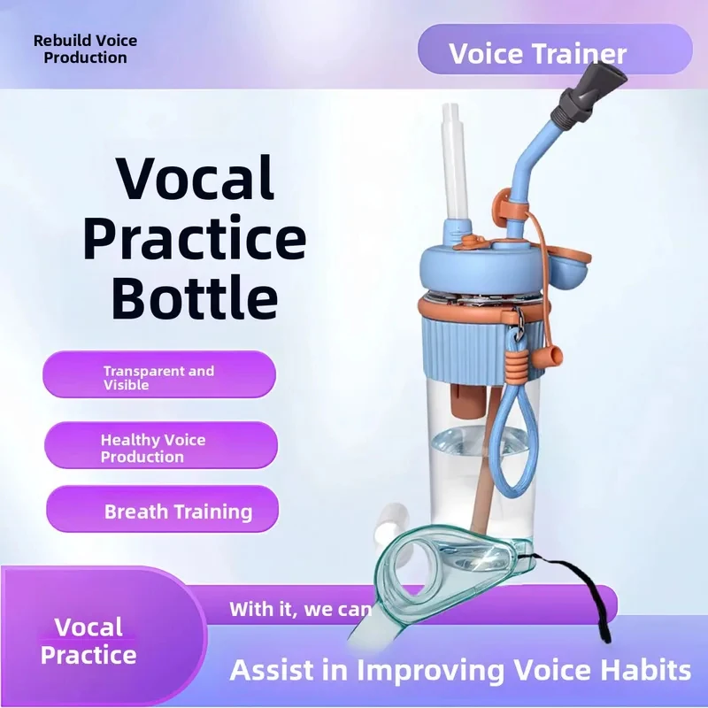 Singing Practice Bottle Portable Vocal Trainer Professional Voice Improvement Music Vocal Practice