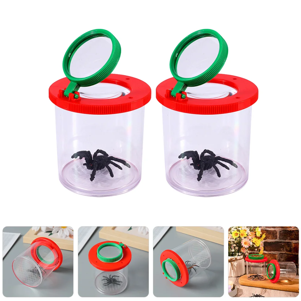 

Портативные Детские ползунки, животные, паук, зритель насекомых, лупа, зритель, клетка для клопов, наука, натуральное искусство