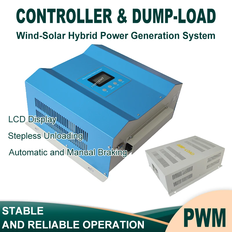 

Гибридный контроллер заряда Max Wind 30000W (ветер/солнце) 20000W 48V 220V MPPT с ЖК-дисплеем для LiFePO4, литиевых и свинцово-кислотных аккумуляторов