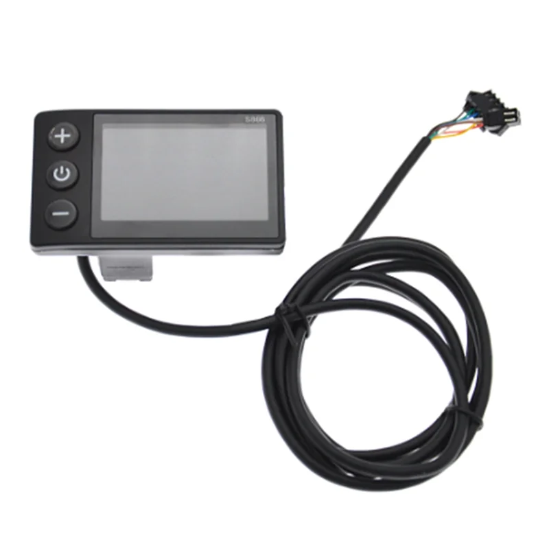 ABHZ-S866 24 فولت/36 فولت/48 فولت دراجة كهربائية عرض S866 شاشة LCD متر Ebike السلطة بمساعدة سكوتر لوحة التحكم لوحة القيادة #6