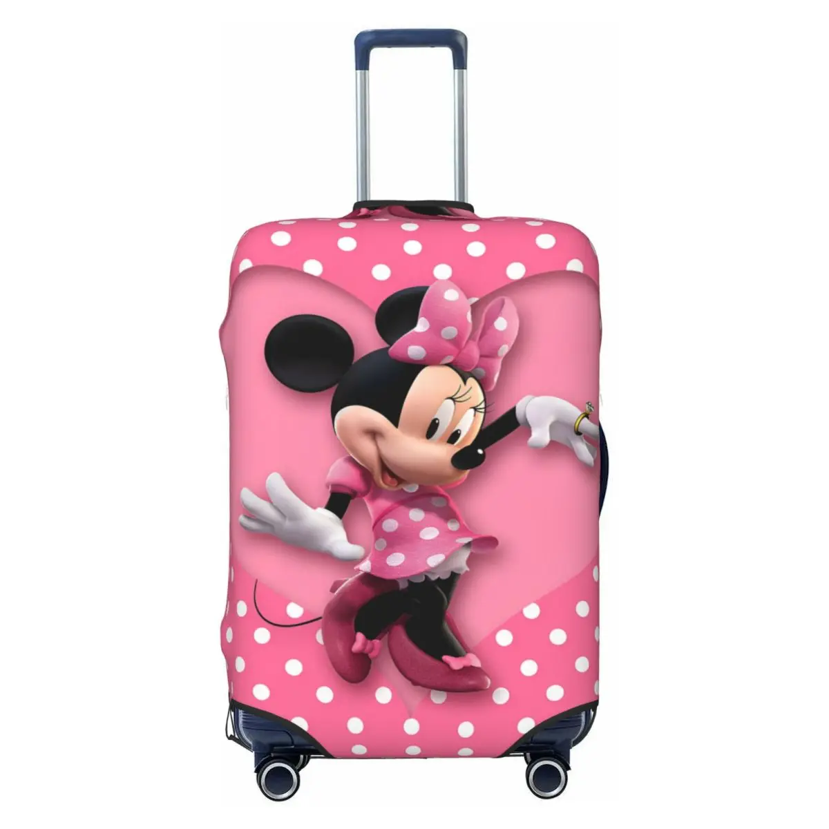 

Custom M-Minnies Animes Cartoon Cute Travel Luggage Cover Washable Kawaii Suitcase Cover Protector Fit 18-32 Inch