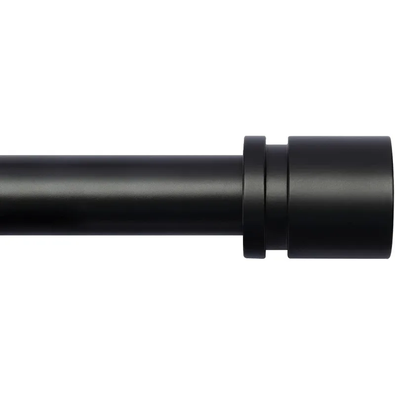 

Curtain Rods for Windows 16 to 144 Inches Adjustable Length 1 Inch Diameter Window Curtain Rod with Aluminium Finials
