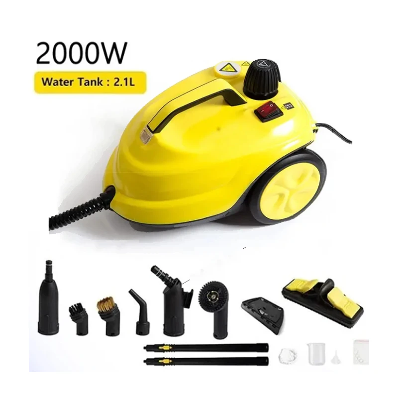 2000W Multi-function Steam Cleaner High Temperature Sterilization Disinfection Car Inter Steam Cleaner For Floor Kitchen Home