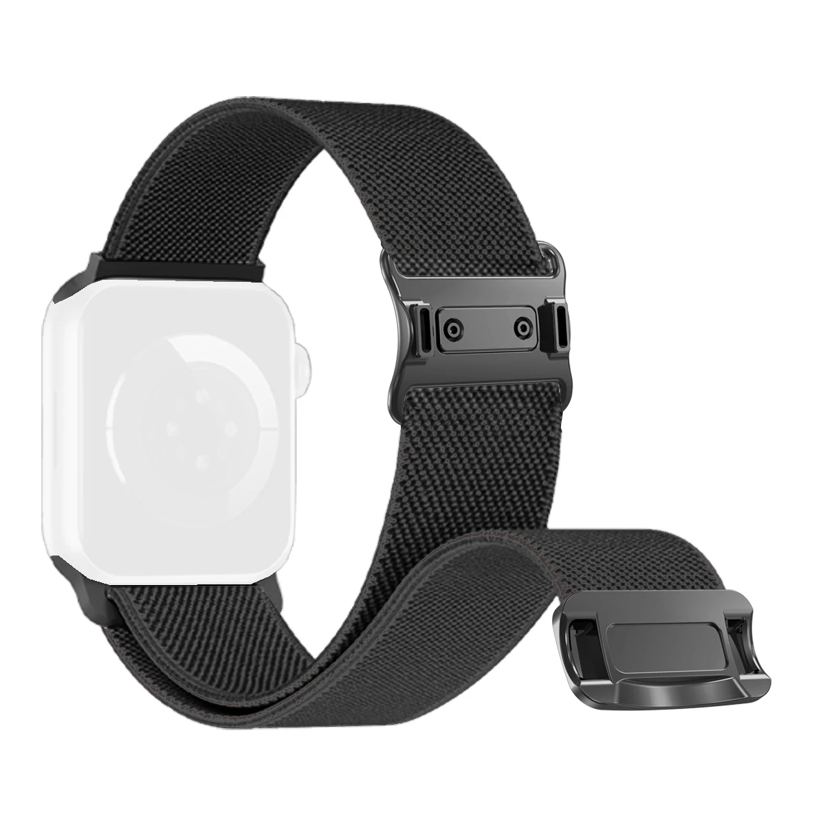 Magnetarmband für Apple Watch Ultra3 Band 49 mm Damen Herren 40 mm 44 mm Nylon-Elastikschlaufe für Iwatch Serie 11 10 9 8 7 6 5 4 3 2 1 – Detail 7