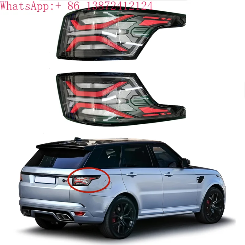 

LED Tail Lamp Rear Light Taillight Assembly for Land Rover Range Rover Sport 2014-2017 2018-2022 New Back Lights Auto Parts
