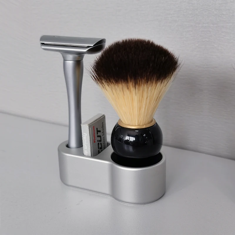 Manual shaver metal storage bracket, old-fashioned shaver multifunctional storage rack storage rack