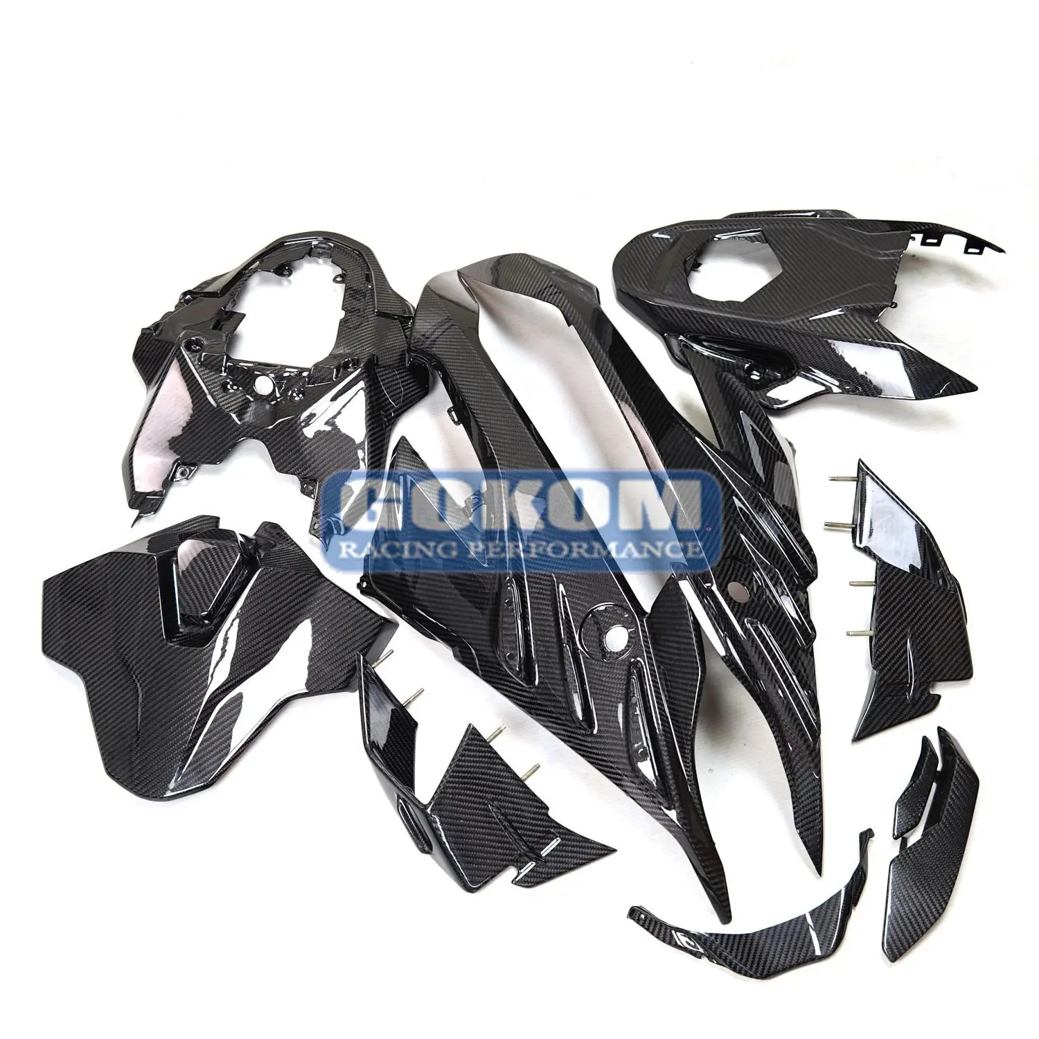 Pure Carbon Fiber For BMW S1000RR M1000RR 2023 2024 FAIRNGS CWOLING SIDE SEAT COVER GAURD WINGS WINGLETS SPOILER