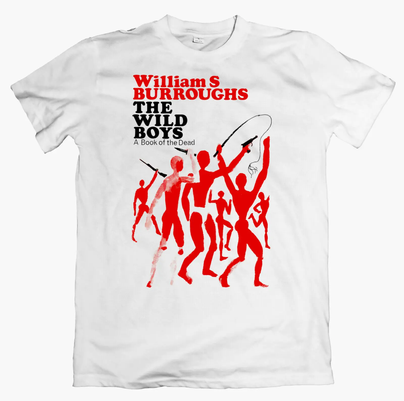 William Burroughs Wild Boys T-Shirt Throbbing Gristle Coil Psychic Tv Gysin