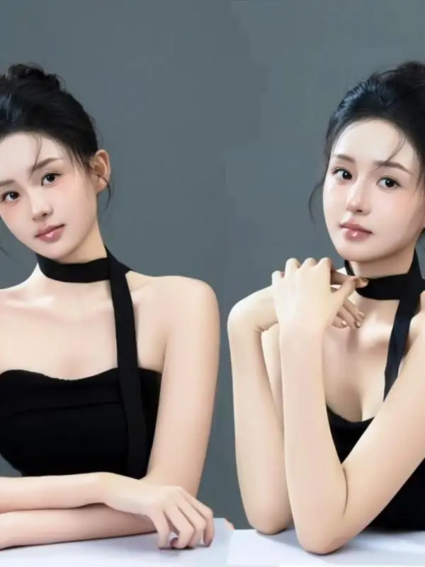 

Studio New Korean Style Portrait Photography Clothing Simple Personality Magazine Art Photo Shoot Fashionable Female Apparel