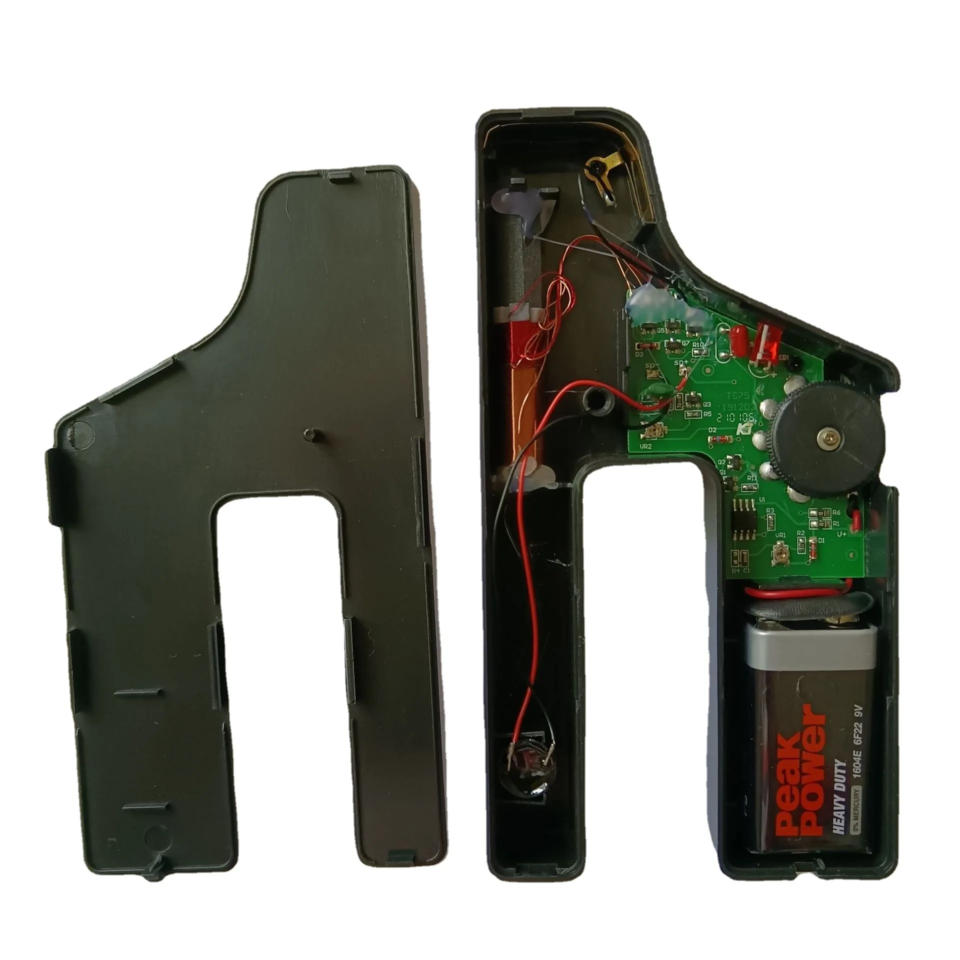 Imagem -03 - Detector de Metais Ts75 Dois em um Detector de Metais Tensão Precisão Sensor de Alarme Sonoro e Visual