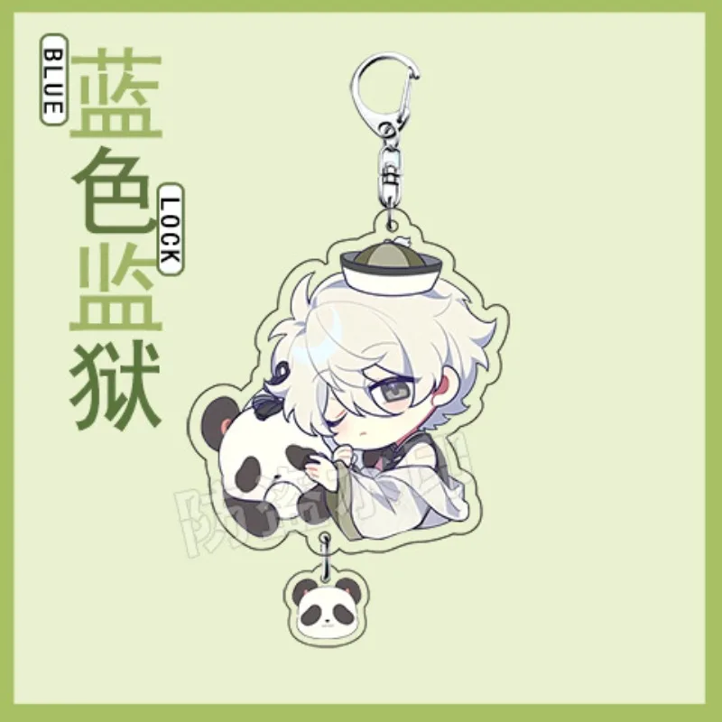 Anime giapponesi BLUE LOCK Isagi Yoichi Ciondolo zaino portachiavi acrilico bidimensionale periferico anime popolare