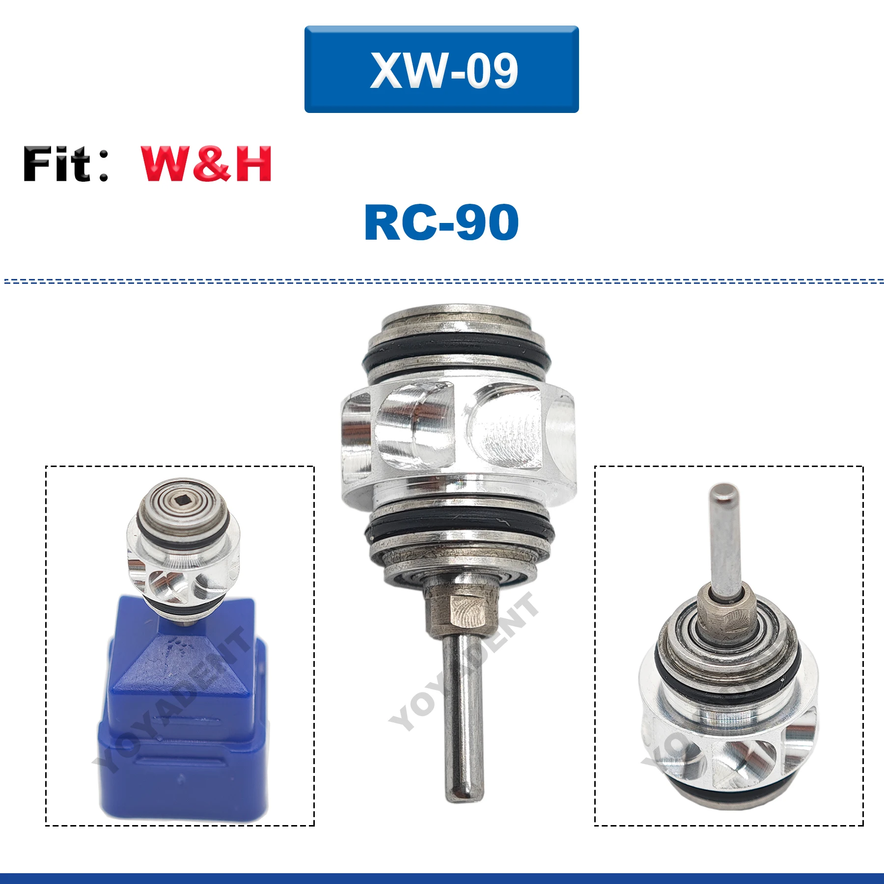Tandheelkundige Turbine Cartridge Luchtrotor Tandheelkunde Handstuk Accessoires Fit NSK KAVO COXO Hoge Snelheid Handstuk