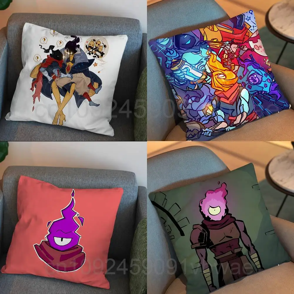 Bobby game Beheaded Keeper Dead Cells Pillow Case cover Nap Time  Sofa Living home Room Bedroom Backrest Cushion Square cojines