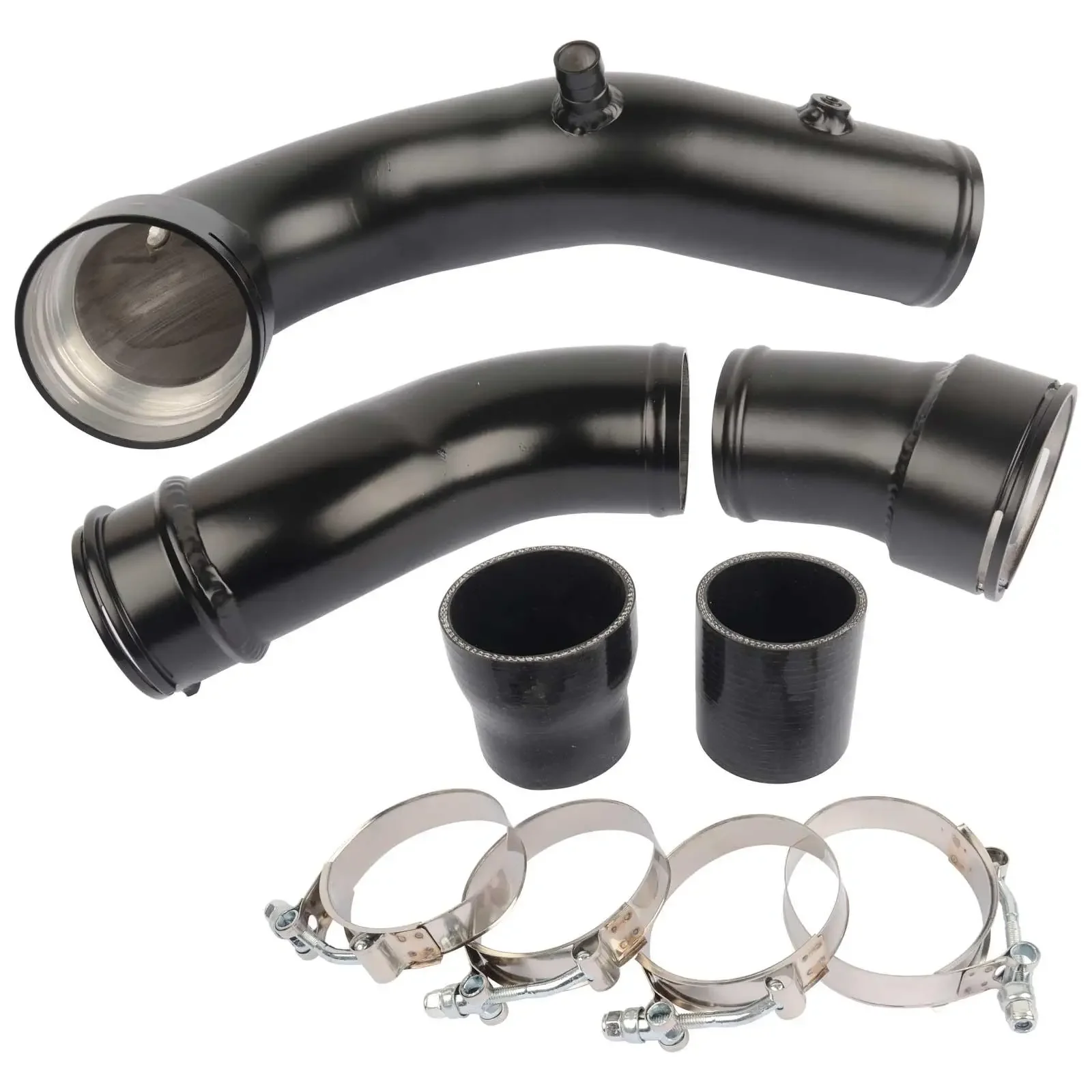 AP03 Charge Pipe+ Boost Pipe Cooling Kit For BMW 535i 640i 740Li F10 F12 F13 3.0L N55