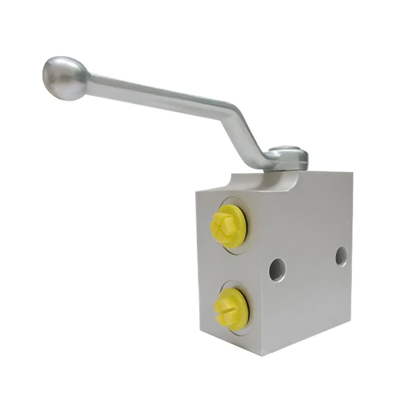 Hydraulic manual reversing valve assembly Multi-way three-way reversing   valve Integrated valve body Customized processing