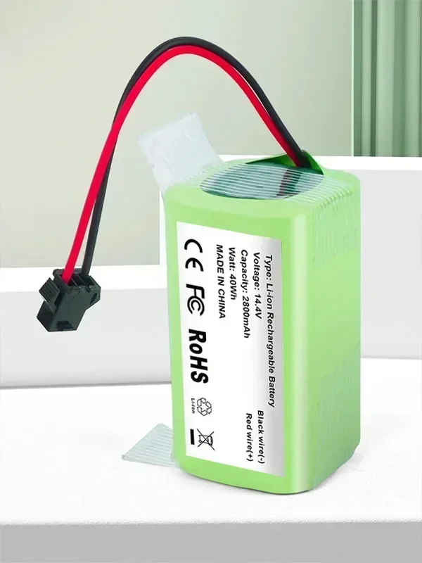 2025 New Robot Vacuum Cleaner Battery 2800mAh INR18650 4S1P Battery for DEXP MMB-300 X500 X520 X600 Mamibot EXVAC660 EXVAC880