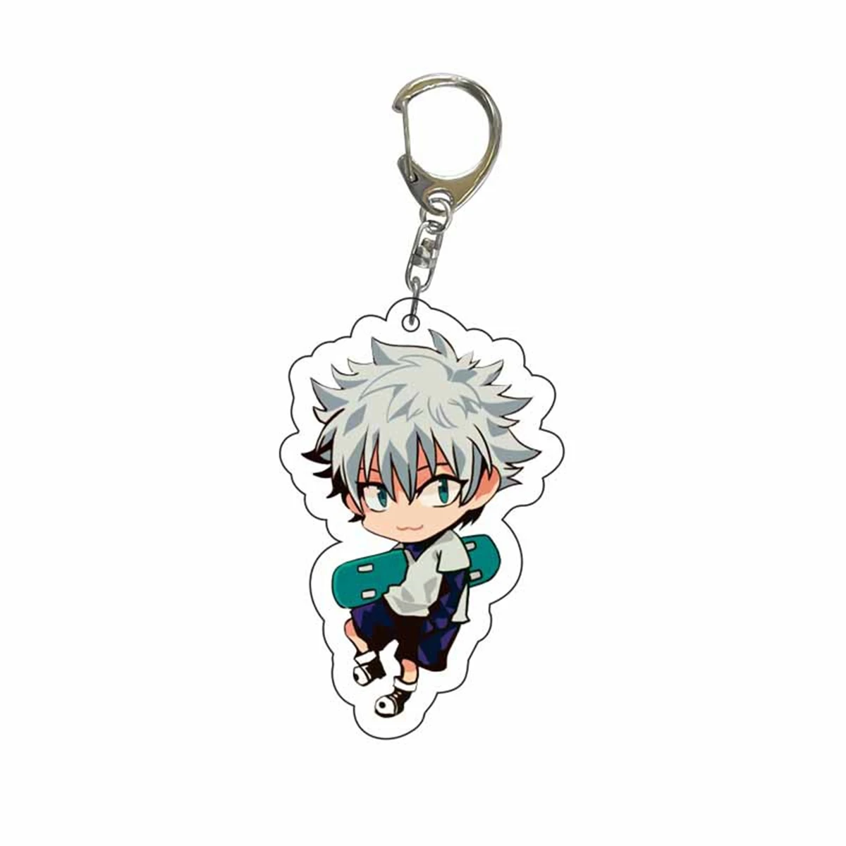 Anime Acrylic Keychain- HUNTER×HUNTER Cartoon Character Pendant, Suitable for Bags and Keys,cosplay gifts Perfect Gift for Fans