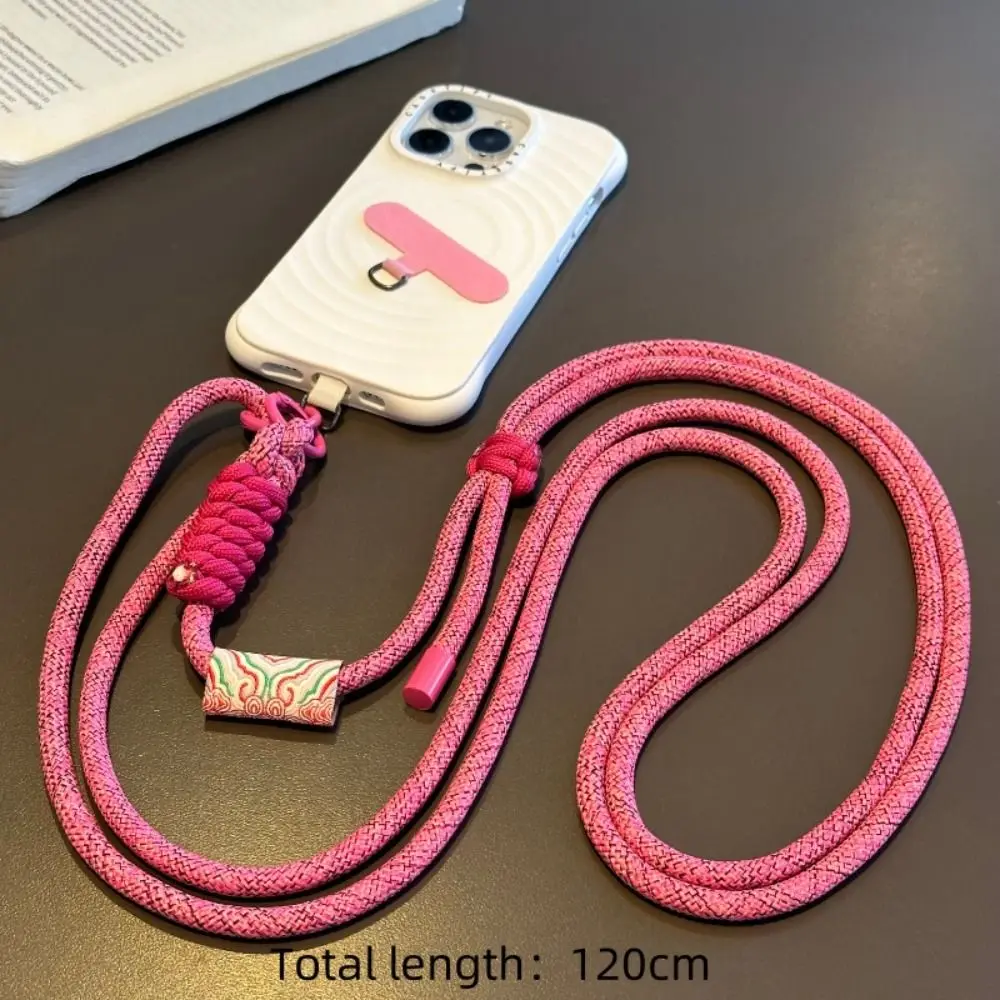 Hang Chain Adjustable Mobile Phone Straps Neck Rope Dual-purpose Crossbody Lanyard Anti Loss Long Phone Hanging Rope Women Girls