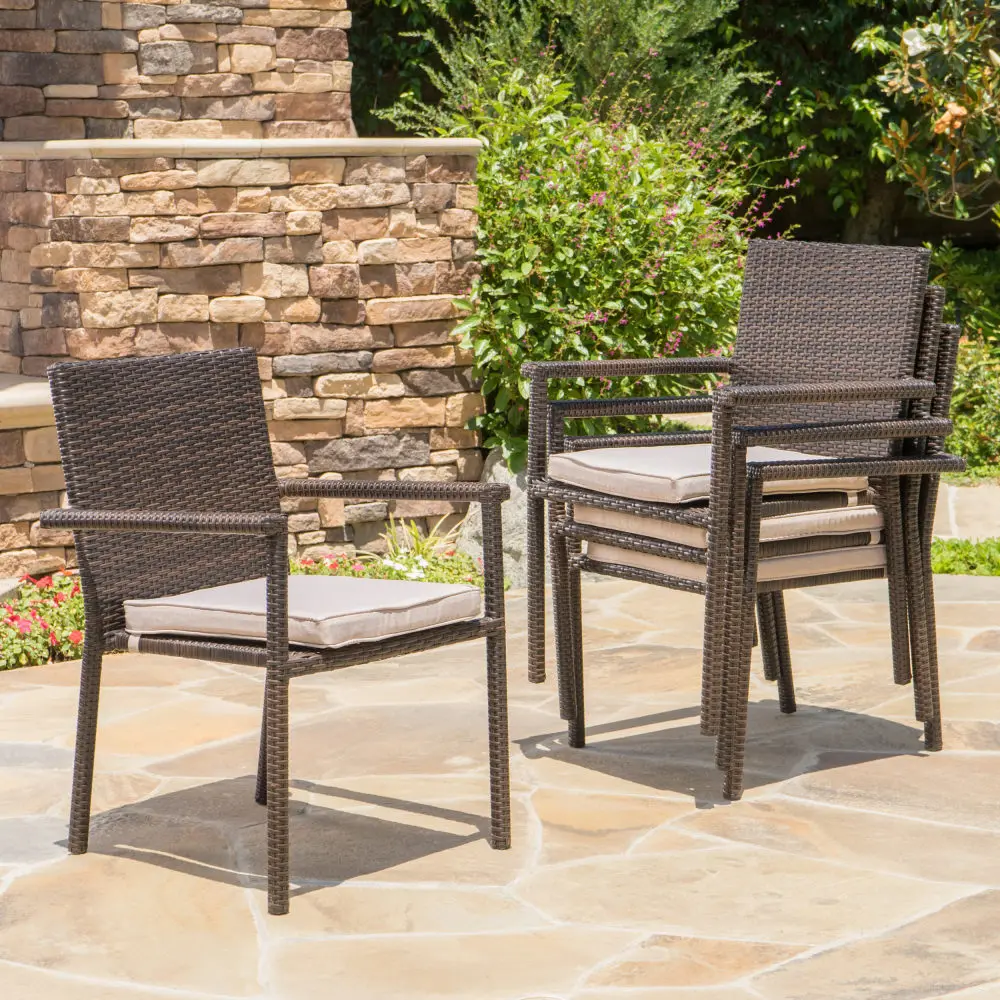 

YQXH SAN PICO DINING CHAIR-МНОКОРИЧНЕВЫЙ, 1 шт. с подушкой