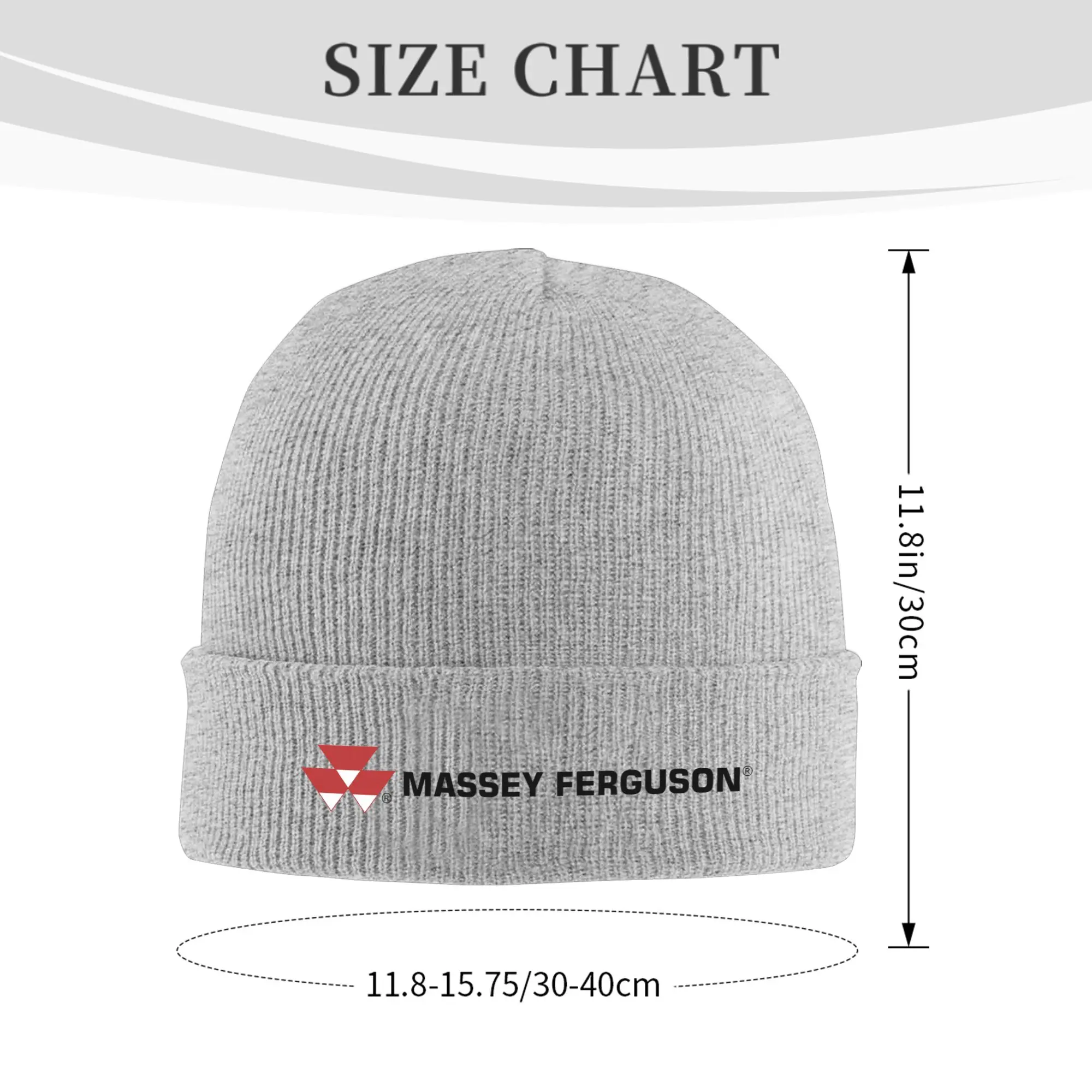 Massey Ferguson Winter Skullies Beanies Hat Warm Autumn Knitted Hats Bonnet Caps for Women Men