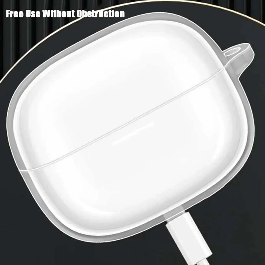 Custodia morbida in TPU per Redmi Buds 6 Pro Custodia protettiva trasparente Cover in pelle per Redmi Buds 6 Pro Protezione per auricolari wireless