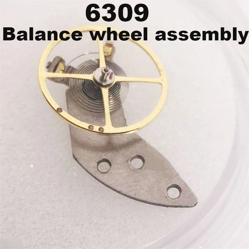 For 6309 Mechanical Movement Full Swing Balance Wheell Assembly 6319 Movement Original Disassembly Parts Watch Accessories