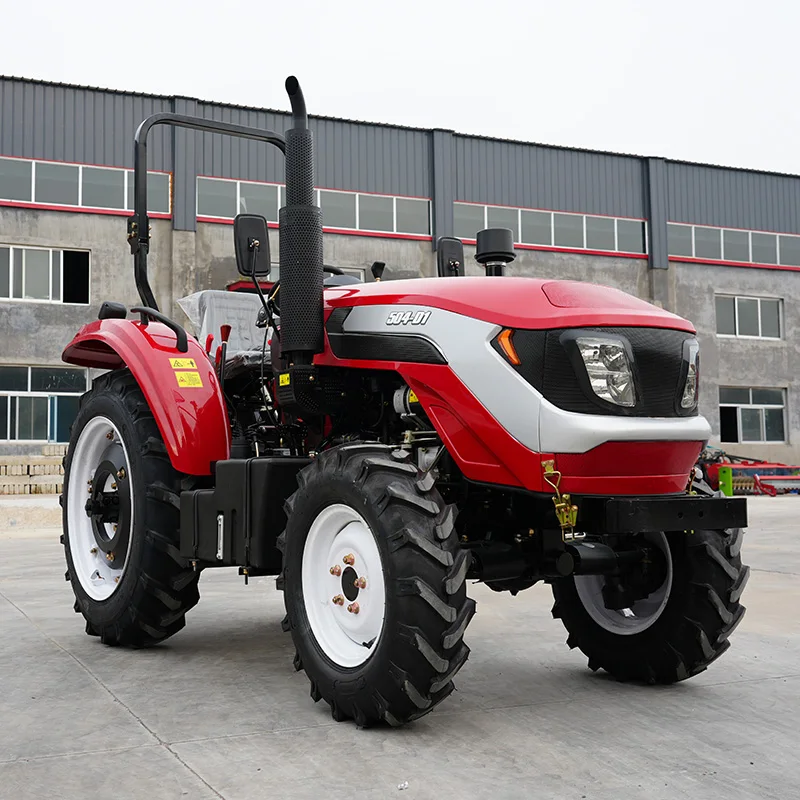 Prodotti agricoli Trattore da giardino Trattore 4WD a 4 ruote motrici Trattore agricolo da 50 CV in vendita
